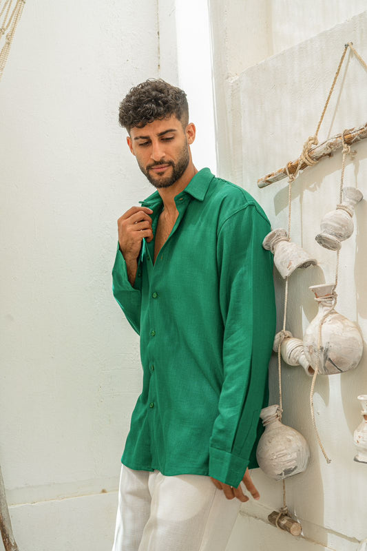 Forêt Verte Linen Shirt